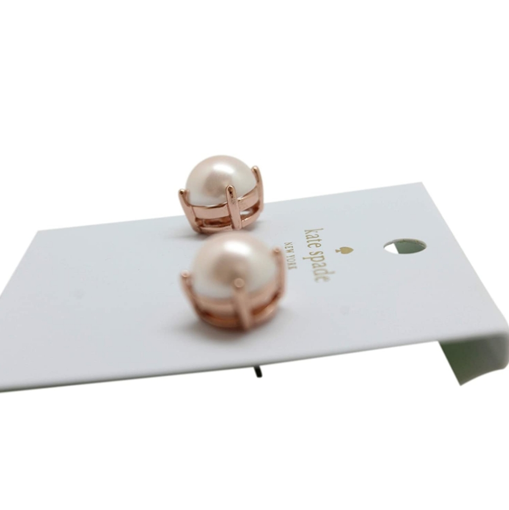 Kate Spade New York Stud Earrings Blush - Picture 2 of 3